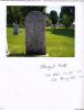 Abigail Hall Lindley Headstone