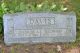 Daniel Edward Davis and Gertrude Ann Tomlin Headstone