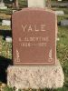 Abby Albertine Bardeen Yale Headstone