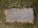 Winthrop William Brady and Ida May H. Burns Headstone