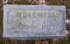 Delia Eells Brush Headstone