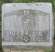 Esther L. Phipps McComb Headstone