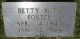 Betty Ruth FOSTER (I87250)