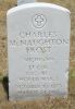 Charles McNaughton Frost Headstone