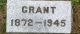 Grant R. Parkhurst Headstone