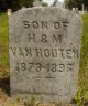 Harry Van Houten Headstone