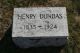 Henry Dundas Headstone