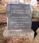 Hiram S. Brown and Sarah Jane Fancher Headstone