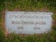 Milo Orson Jacob Headstone