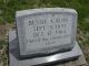 Bessie A. Kuns Headstone