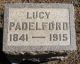 Lucy Stewart Padelford Headstone