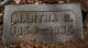 Martha Selina Matthews Reckard Headstone