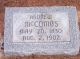 Andrew McCombs Headstone