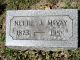 Nettie J. Clark McVay Headstone