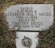 Elizabeth Jane Holt Meigs Headstone