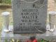 Mildred Margaret Walter Wilking Headstone