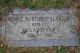 Minnie E. Northrup Slawson Headstone