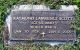 Raymond Lawrence Scott Headstone
