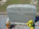Andrew Jackson Slawson, Sr. and Elizabeth Ann Ray Headstone