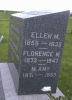 Ellen, Florence and Margaret Amy Slawson Headstone