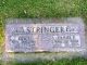 Cleio Fairl Stringer and Eva Irene Slawson Headstone