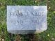 Frank Thomas Willis Headstone