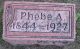 Phoebe Ann PADELFORD (I42897)
