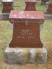 Mary Steller Tuttle Headstone