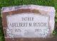 Adelbert Ruscoe Headstone