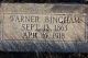 Warner Bingham Headstone