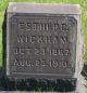 Esther C. Pritchard Wickham Headstone
