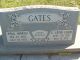 Paul Hardy Gates and Elizabeth Lena Isom Headstone 