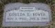 Goulda Mary Evangeline Stellpflue Bower Headstone
