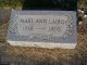 Mary Ann Slawson Laird Headstone