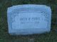 Edith Willis Pierce Headstone