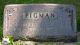 Robert Leon Pigman and Alta Mae Slawson Headstone