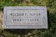 Huldah F. Berry Sliker Headstone