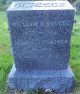 William and Minne Fancher Ruscoe Headstone